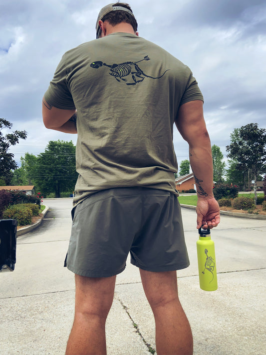 Green Shirt / Maybe you wear under your uniform top.