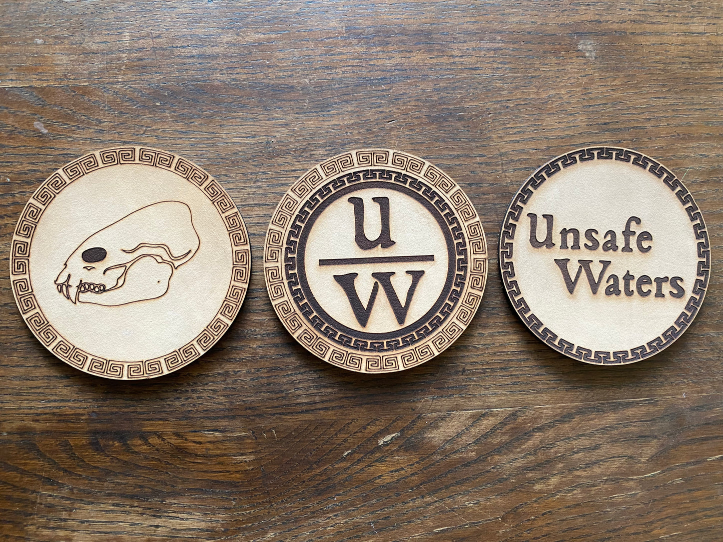Leather Coasters